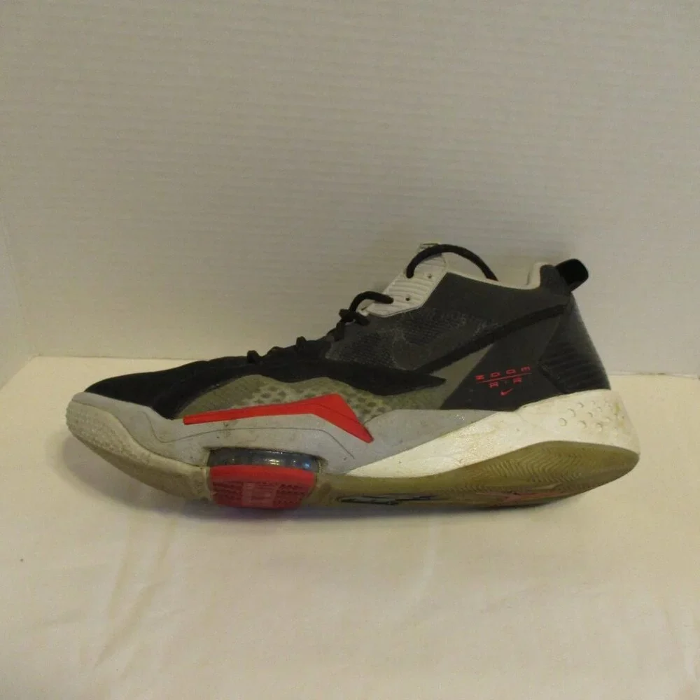 Jordan Shoes Men Size 12 Black Red Gray White Athletic Basketball Shoes